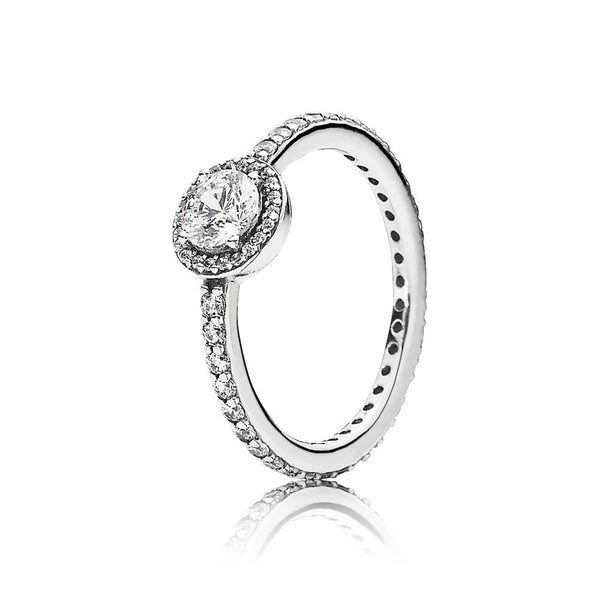 Radiant Elegance Ring: Silver