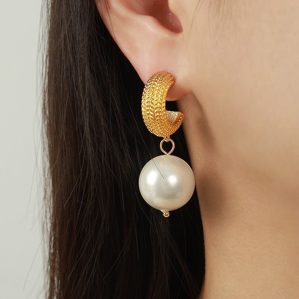 Aurelia Earrings - Earrings - Nuran Prestige - A Pair - 