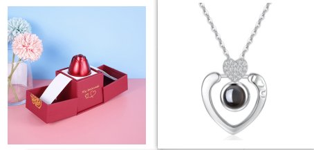 Gifts Rose - Silver Necklaces - necklace - Nuran Prestige - H SİLVER - 