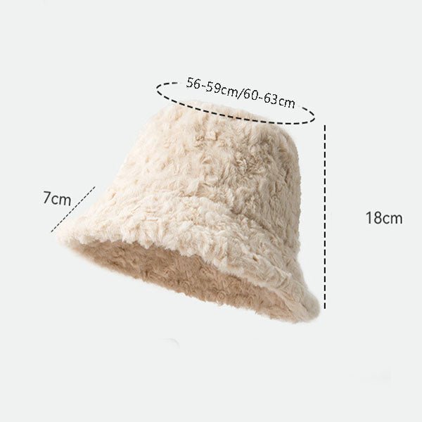 Lambswool Fisherman Warm Fashionable Hat - hat - Nuran Prestige - Camel - 56to59CM - 